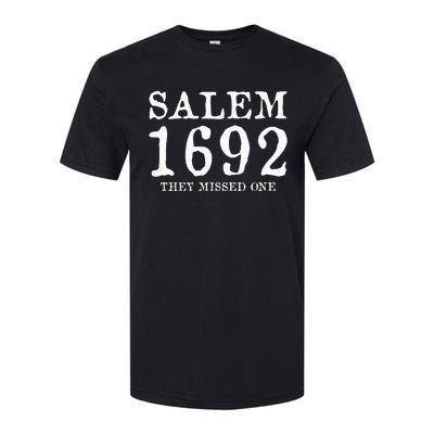 Salem 1692 They Missed One Softstyle® CVC T-Shirt