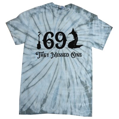 Salem 1692 They Missed One Funny Halloween Tie-Dye T-Shirt