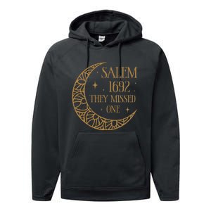 Salem 1692 They Missed One Performance Fleece Hoodie