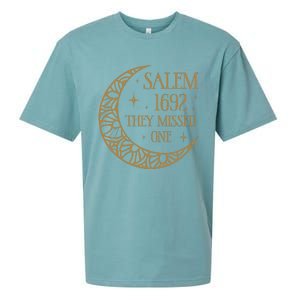 Salem 1692 They Missed One Sueded Cloud Jersey T-Shirt