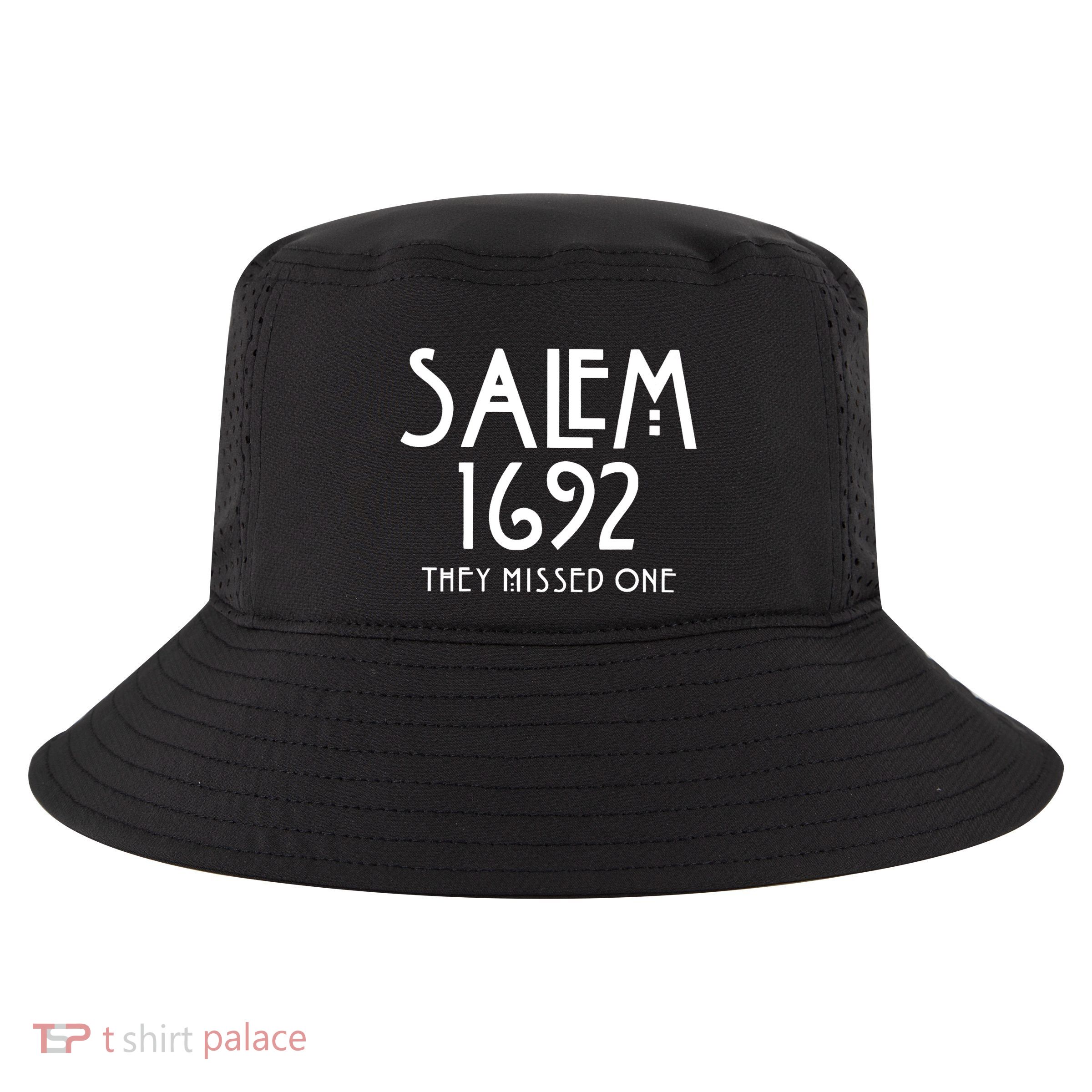 Salem 1692 They Missed One Trending Cool Comfort Performance Bucket Hat
