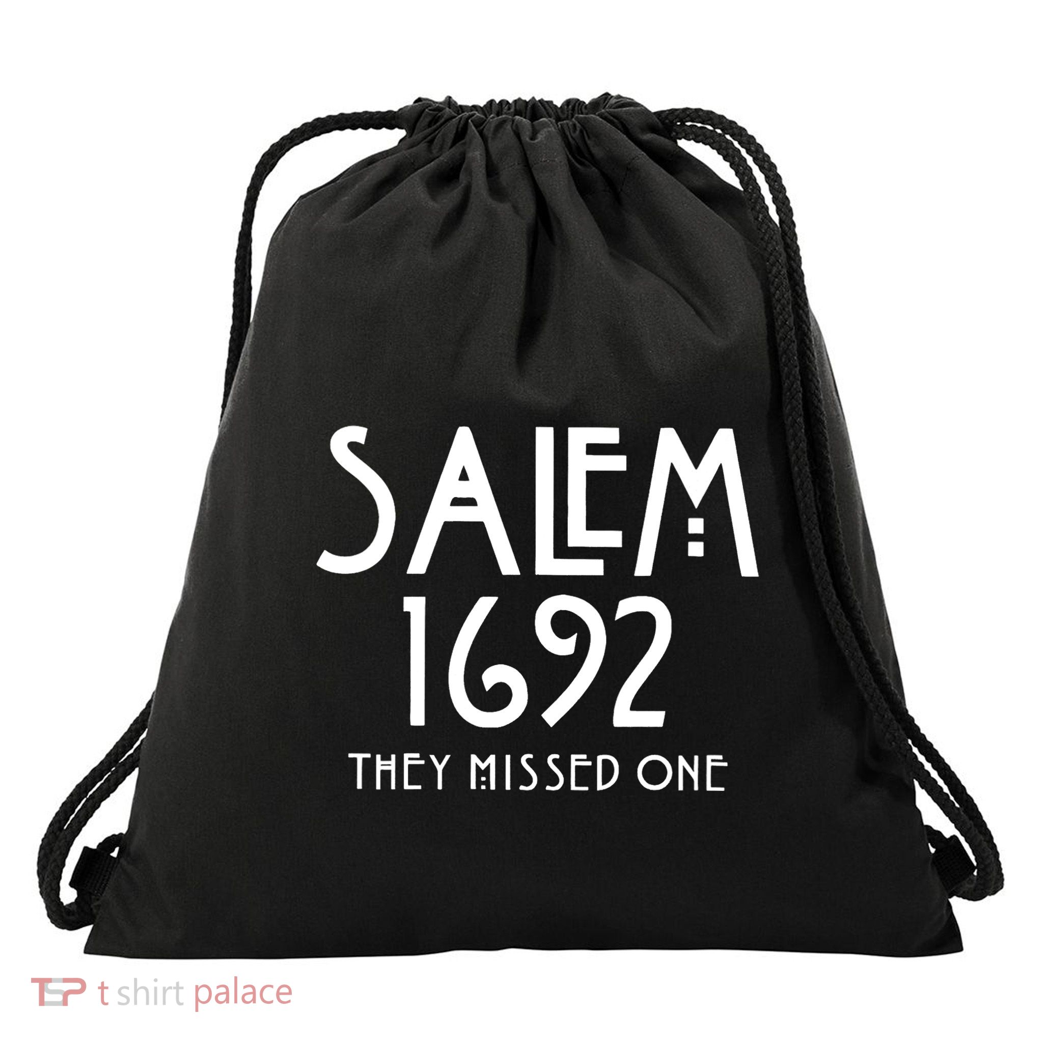 Salem 1692 They Missed One Trending Drawstring Bag