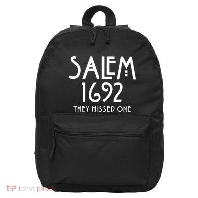 Salem 1692 They Missed One Trending 16 in Basic Backpack