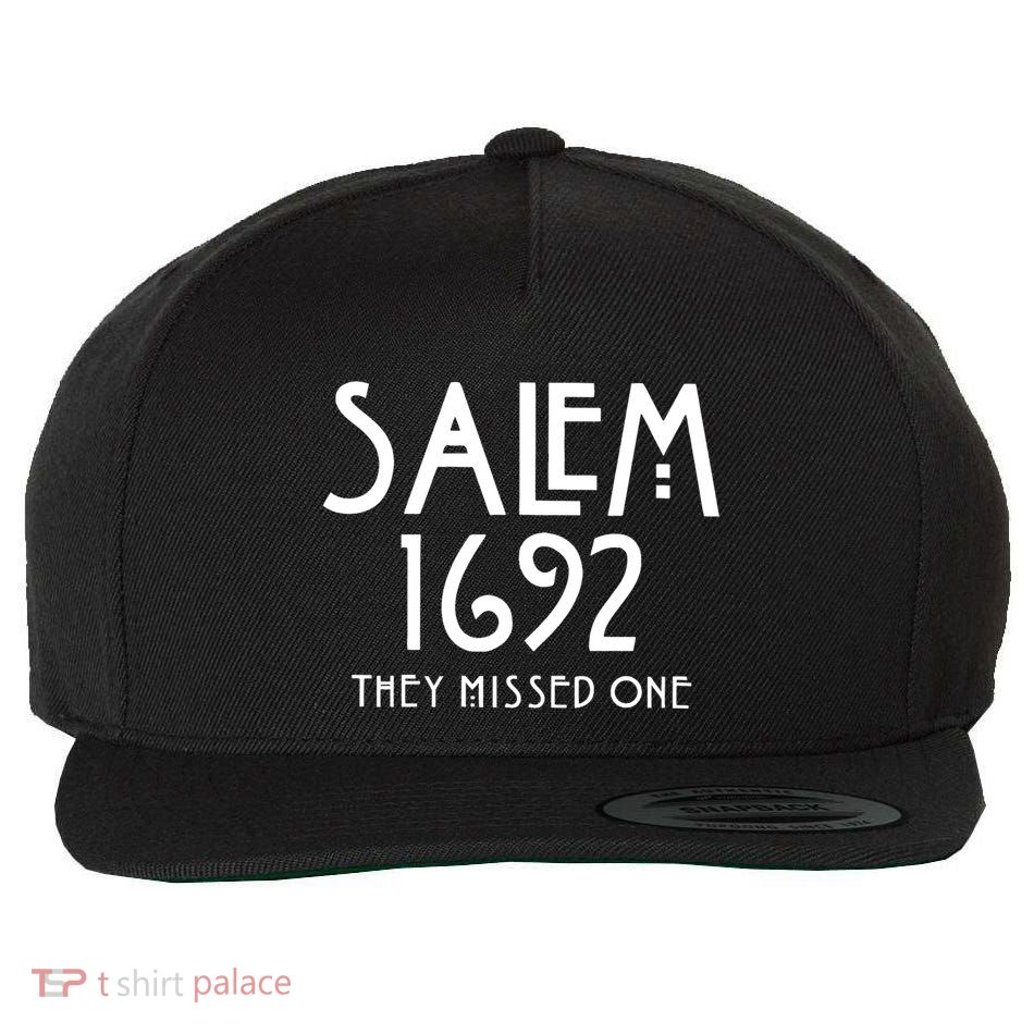 Salem 1692 They Missed One Trending Wool Snapback Cap