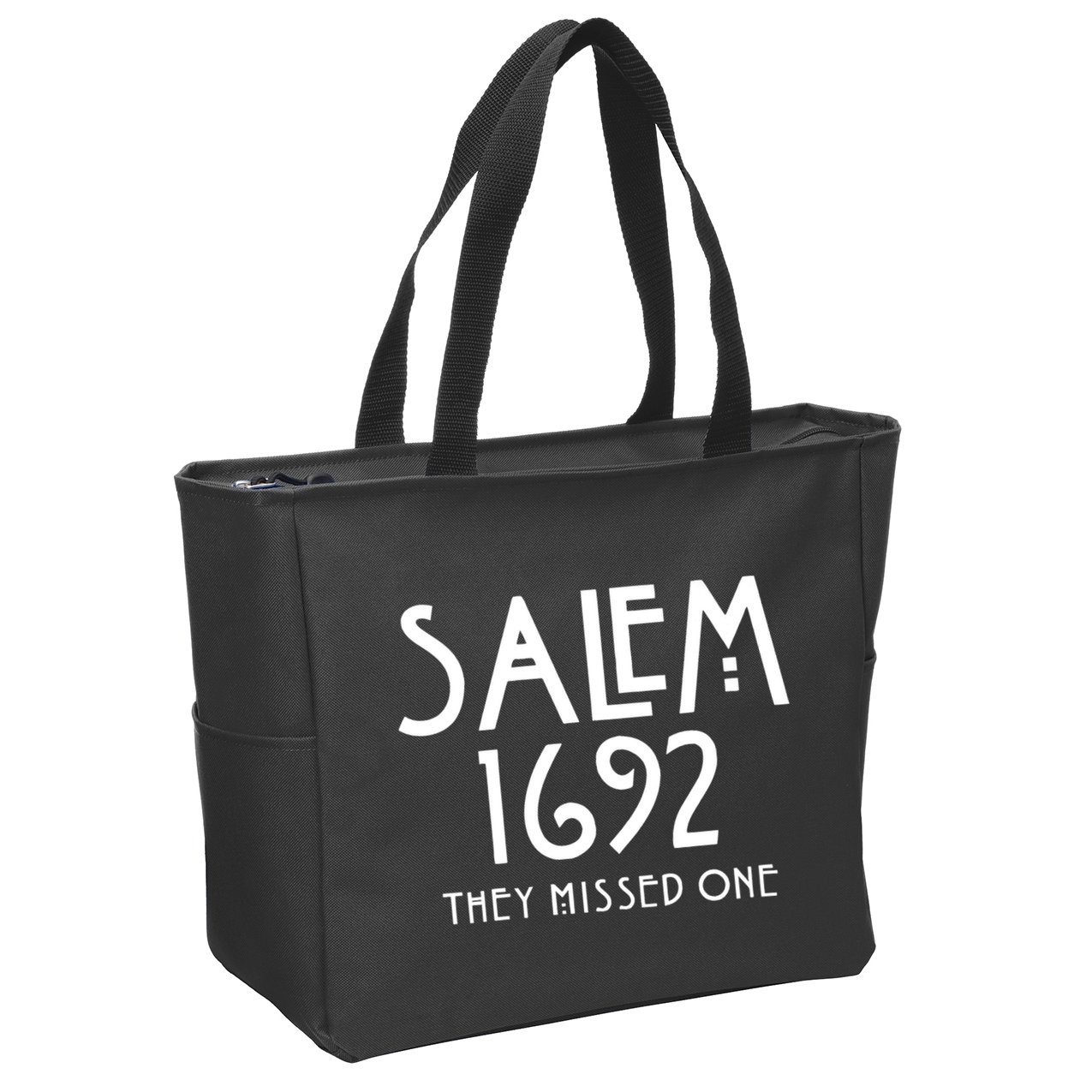 Salem 1692 They Missed One Trending Zip Tote Bag