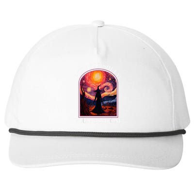 Salem 1692 They Missed One Witch Halloween Van Gogh Wo Snapback Five-Panel Rope Hat