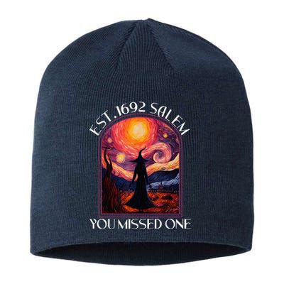 Salem 1692 They Missed One Witch Halloween Van Gogh Wo Sustainable Beanie