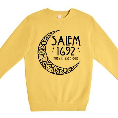 Salem 1692 They Missed One Premium Crewneck Sweatshirt