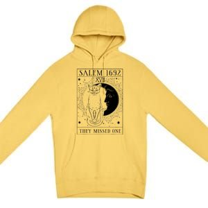 Salem 1692 They Missed One Premium Pullover Hoodie