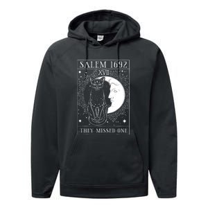 Salem 1692 They Missed One Performance Fleece Hoodie