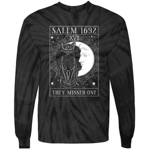 Salem 1692 They Missed One Tie-Dye Long Sleeve Shirt