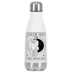 Salem 1692 They Missed One Stainless Steel Insulated Water Bottle