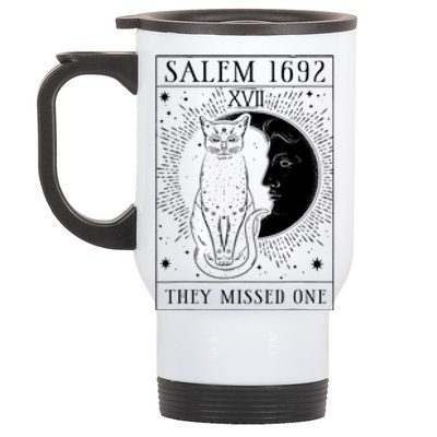 Salem 1692 They Missed One Stainless Steel Travel Mug