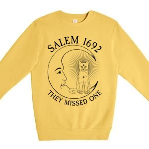 Salem 1692 They Missed One Gift Premium Crewneck Sweatshirt