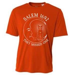 Salem 1692 They Missed One Gift Cooling Performance Crew T-Shirt