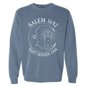 Salem 1692 They Missed One Gift Garment-Dyed Sweatshirt