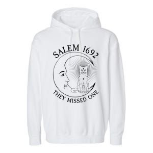 Salem 1692 They Missed One Gift Garment-Dyed Fleece Hoodie