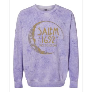 Salem 1692 They Missed One Halloween Witch Colorblast Crewneck Sweatshirt