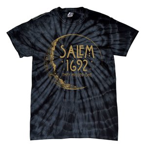 Salem 1692 They Missed One Halloween Witch Tie-Dye T-Shirt