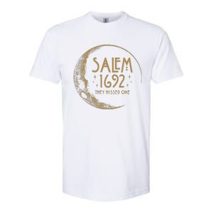 Salem 1692 They Missed One Halloween Witch Softstyle CVC T-Shirt