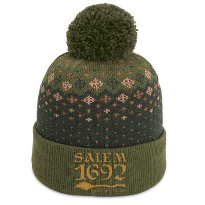 Salem 1692 They Missed One Halloween The Baniff Cuffed Pom Beanie