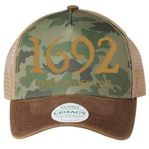 Salem 1692 They Missed One Legacy Tie Dye Trucker Hat