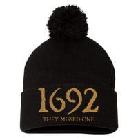 Salem 1692 They Missed One Pom Pom 12in Knit Beanie