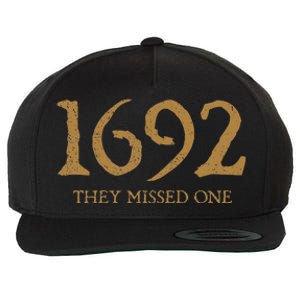 Salem 1692 They Missed One Wool Snapback Cap