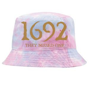 Salem 1692 They Missed One Tie-Dyed Bucket Hat