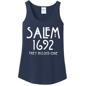 Salem 1692 They Missed One Ladies Essential Tank