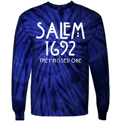 Salem 1692 They Missed One Tie-Dye Long Sleeve Shirt