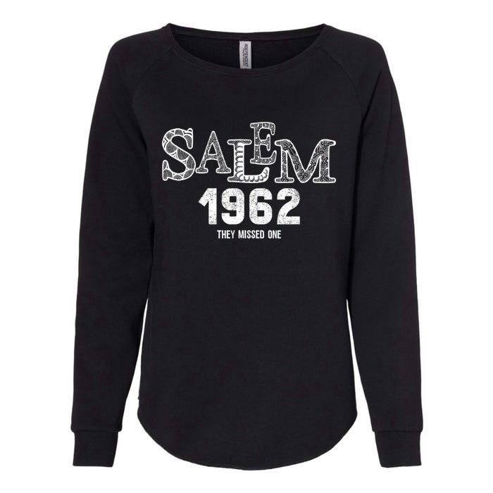 Salem 1692 They Missed One Womens California Wash Sweatshirt