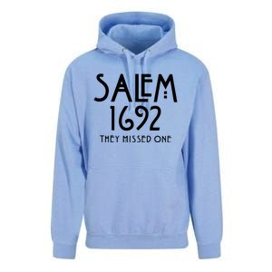 Salem 1692 They Missed One Gift Unisex Surf Hoodie