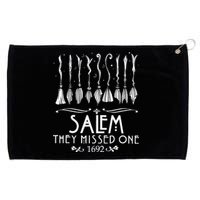 Salem 1692 They Missed One For Halloween Grommeted Golf Towel