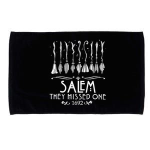 Salem 1692 They Missed One For Halloween Microfiber Hand Towel