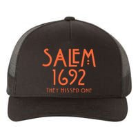 Salem 1692 They Missed One Yupoong Adult 5-Panel Trucker Hat