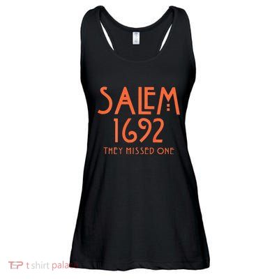 Salem 1692 They Missed One Ladies Essential Flowy Tank