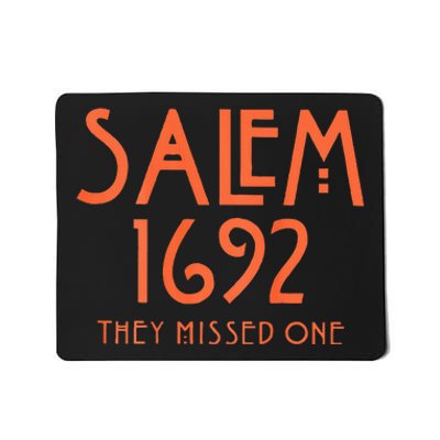 Salem 1692 They Missed One Mousepad