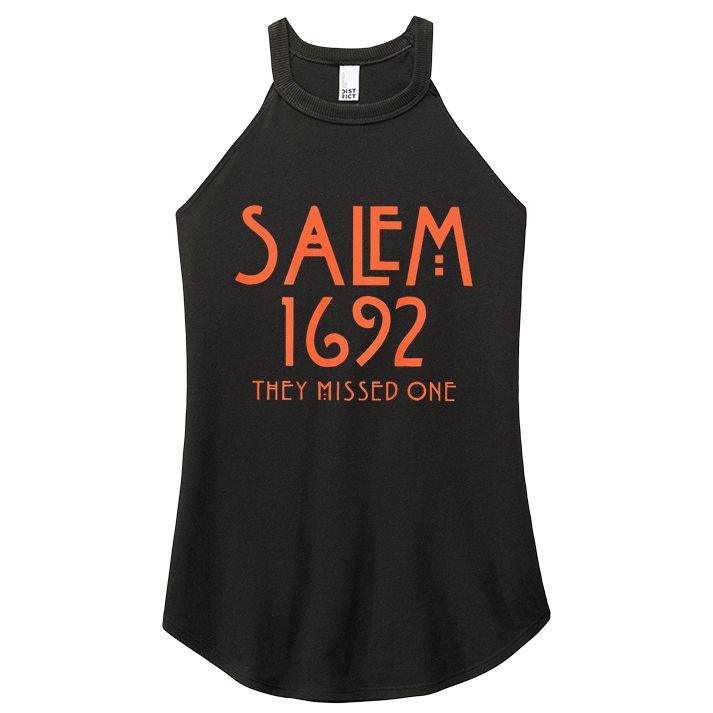 Salem 1692 They Missed One Women's Perfect Tri Rocker Tank