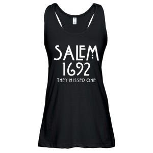 Salem 1692 They Missed One Ladies Essential Flowy Tank