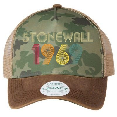 Stonewall 1969 Vintage First Pride Was A Riot Legacy Tie Dye Trucker Hat