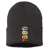 Since 1989 Year 1989 Birth Vintage Aesthetic 1989 Retro 1989  Sustainable Knit Beanie