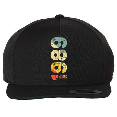 Since 1989 Year 1989 Birth Vintage Aesthetic 1989 Retro 1989  Wool Snapback Cap