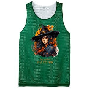 Salem 1692 You Missed One Witch Mesh Reversible Basketball Jersey Tank