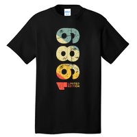 Since 1989 Year 1989 Birth Vintage Aesthetic 1989 Retro 1989 Tall T-Shirt