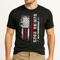 Senior 2025 American Flag Usa Graduation Class Of 2025 Cooling Performance Crew T-Shirt
