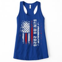 Senior 2025 American Flag Usa Graduation Class Of 2025 Womens Tank Top