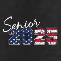 Senior 2025 American Flag Usa Graduation Class Of 2025 Cool Comfort Performance Bucket Hat