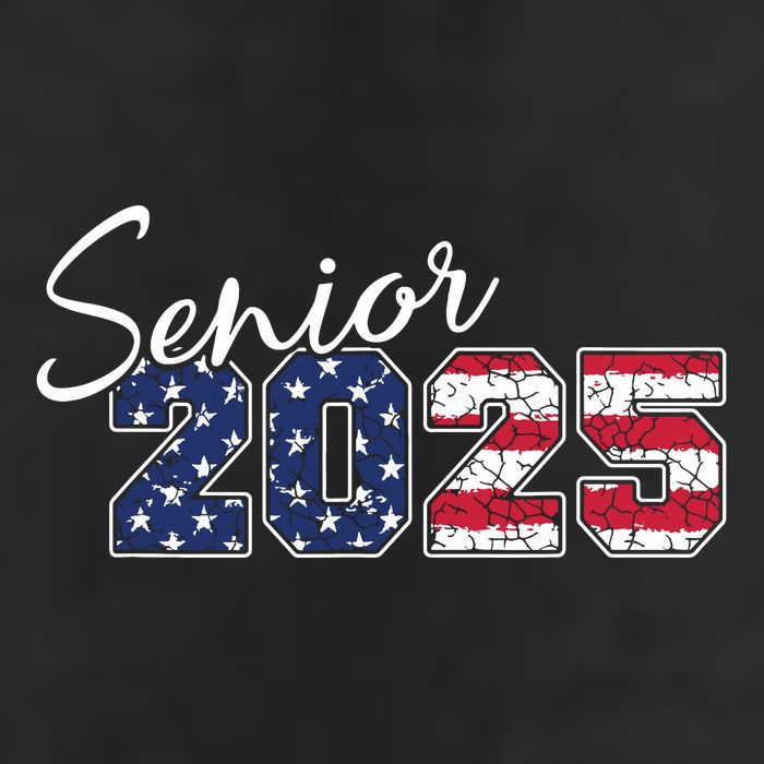 Senior 2025 American Flag Usa Graduation Class Of 2025 Cool Comfort Performance Bucket Hat