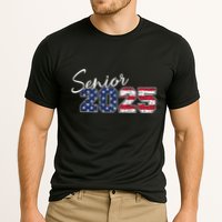 Senior 2025 American Flag Usa Graduation Class Of 2025 Cooling Performance Crew T-Shirt